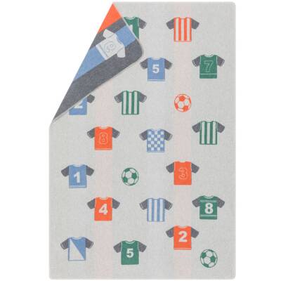 David Fussenegger: Kinderdecke Fußball Trikots 100x140