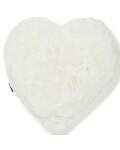 Herzkissen Kunstfell 45cm Fluffy Ivory Skinnwille