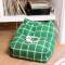 Sitzsack Nobodinoz Vibes Green White Windowpane