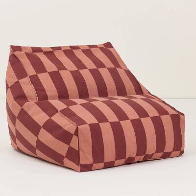 Sitzsack Nobodinoz Vibes Maroon Tiles