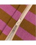 Sitzsack Nobodinoz Bliss Pink Curry Stripes