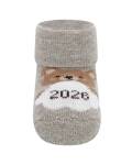 Babysocken beige BORN IN 2026 Ewers