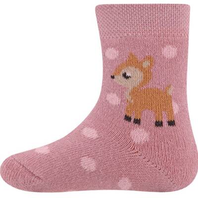 Thermosocken Baby rosa Reh Ewers 18-19