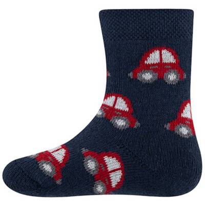 Thermosocken Baby blau Autos Ewers