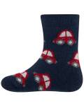 Thermosocken Baby blau Autos Ewers
