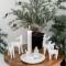 Home Society: Kerzenhalter Weihnachten Porzellan Hirsch