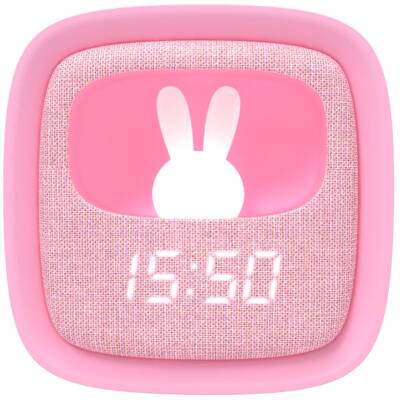 Wecker mit Nachtlicht Billy pink marshmallow MOB