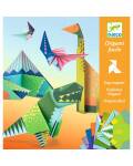 Djeco: Origami Bastelset Dinos von 6-10 Jahren