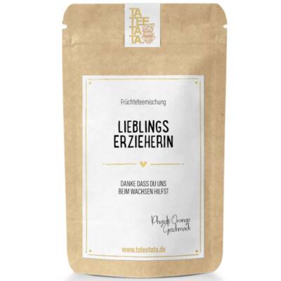 Tateetata: Früchtetee 15g Lieblings Erzieherin