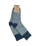Jess&Lou: Socken zum Kuscheln Herringbone navy
