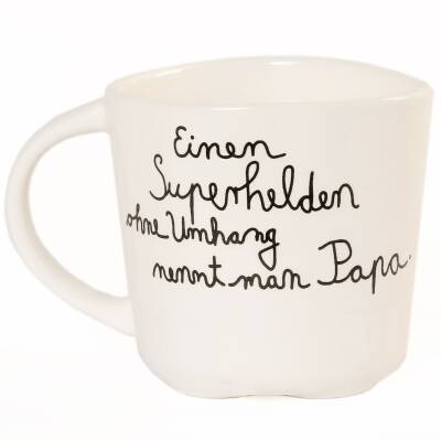 Papa Tasse mit Spruch  Good old friends Familientasse