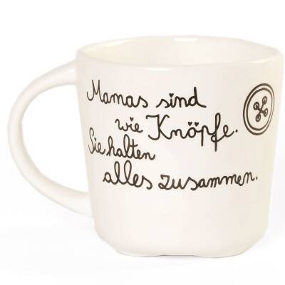 Mama Tasse mit Spruch  Good old friends Familientasse