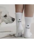 Eulenschnitt: Socken Dog Lover 39-42 M