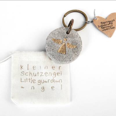 Schlüsselanhänger Schutzengel Good old friends