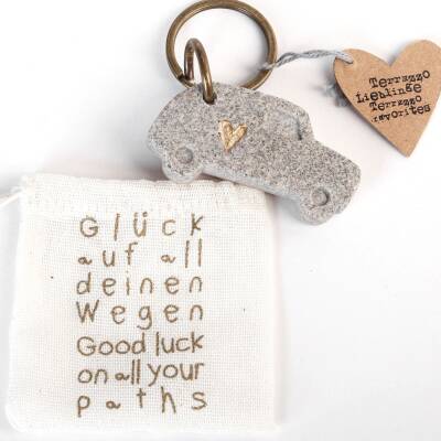 Schlüsselanhänger Auto Good old friends