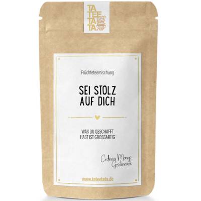 Tateetata: Früchtetee 15g Sei stolz auf dich