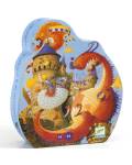 Djeco: Puzzle Ritter und Drache 54Teile ab 5 Jahre