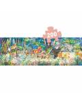 Djeco Puzzle Gallery 200 Teile ab 6+ Woods Music Band
