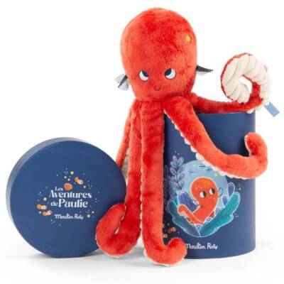 Moulin Roty: Plüschtier Oktopus Pauli