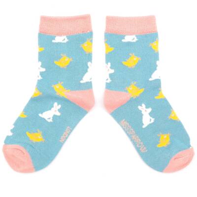 Miss Sparrow: Kinder Socken Bambus Chick&Bunny
