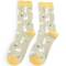 Miss Sparrow: Bambus Socken Bunnies&Daisies mint