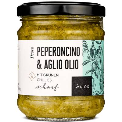 Wajos: Pesto Peperoncino&Aglio Olio 180gr