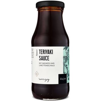 Wajos: Sauce Teriyaki mit Ingwer&Limettenschale 245ml