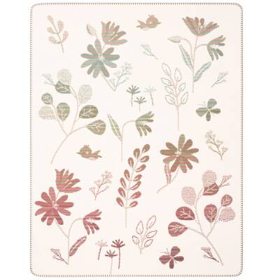 Biederlack: Babydecke 75x100cm Wild Flowers