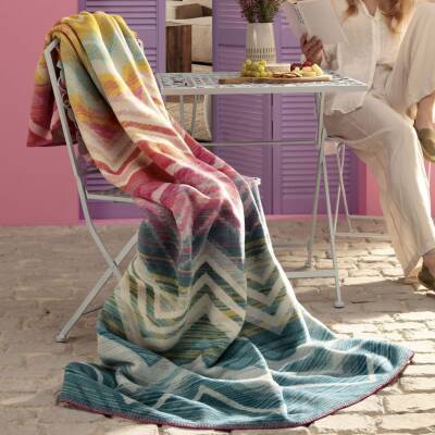 Biederlack: Wohndecke 150x200cm Riviera Mirage