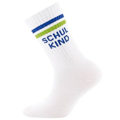 Schulkind Socken surf blau Ewers