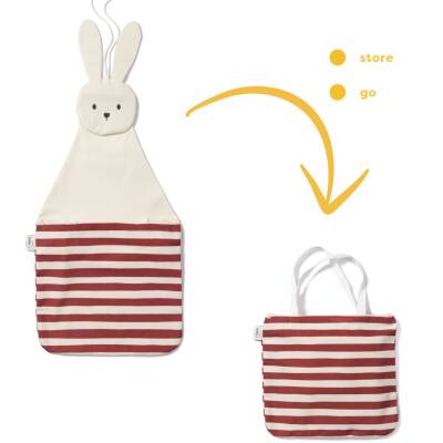 Play and Go: Wandorganizer-Tasche 2in1 Toto Bunny
