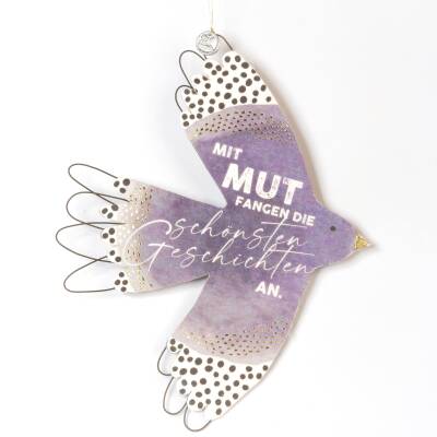 Good old friends: Anhänger Seelenvögel Mit Mut
