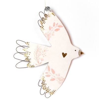 Good old friends: Anhänger Seelenvögel Goldenes Herz