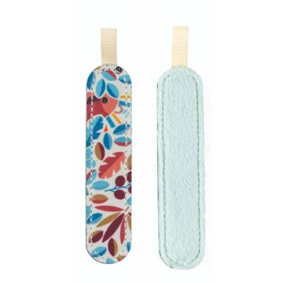 Stoffbuchstaben zum Aufhängen nachtleuchtend I blau