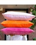Imbarro: Kissen Samt pink 40x60cm Lala P