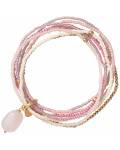 A Beautiful Story: Armband mit Rosenquarz Nirmala