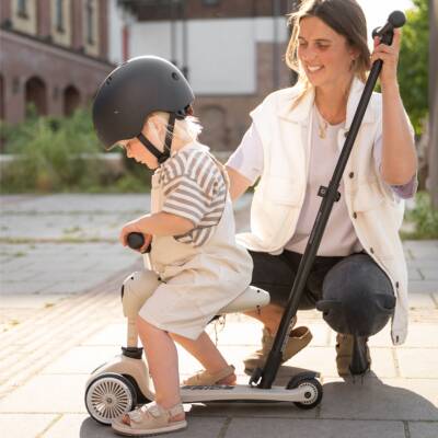 Scoot and Ride Highwaykick1 Push and Go ash-grau