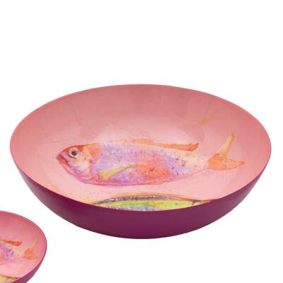 Schale XL Ø 30cm El Pez Fische-Design von Imbarro