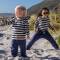 Cloby: UV Longsleeve Baby UVP50+ Navy Stripe 12-18 Mon.