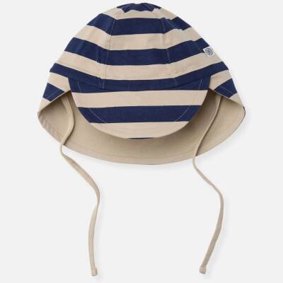 Cloby: Sonnenhut mit UV-Schutz UVP50+ Navy Stripe