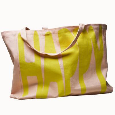 Chicmic: Shopper aus Bio Baumwolle Happy