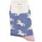 Miss Sparrow: Kinder Socken Bambus Einhorn denim 2-3 Jahre