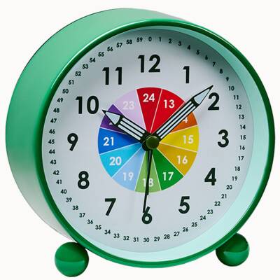 Chicmic: Kinder Lernuhr - Wecker green bean