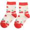 Miss Sparrow: Kinder Socken Bambus Kirschen creme