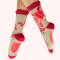 Powder: Socken Damen Bambus Rouge Blooms