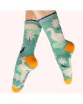 Powder: Socken Damen Bambus Daisy Ducks