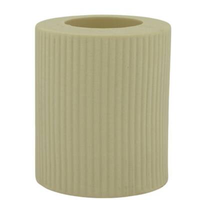 Home Society: Kerzenhalter Mave beige - Kerze XL