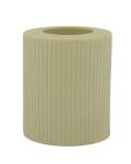 Home Society: Kerzenhalter Mave beige - Kerze XL