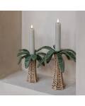 Home Society: Kerzenhalter Palme S - Kerze XL