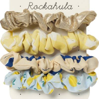 Rockahula: Scrunchie Lemon Drop 4 Stück